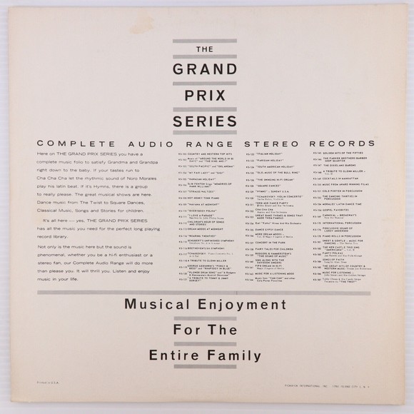 Ted Sommer/Bill Lavorgna, Cole Porter In Pleasing Percussion LP Record KS-151 - Picture 2 of 16